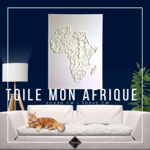TOILE "MON AFRIQUE"