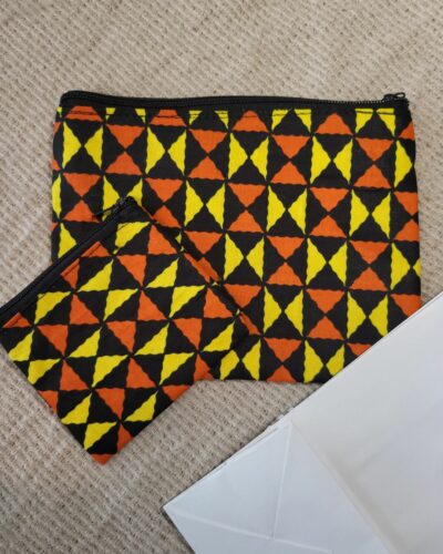 Pochette personnalisée Triangles